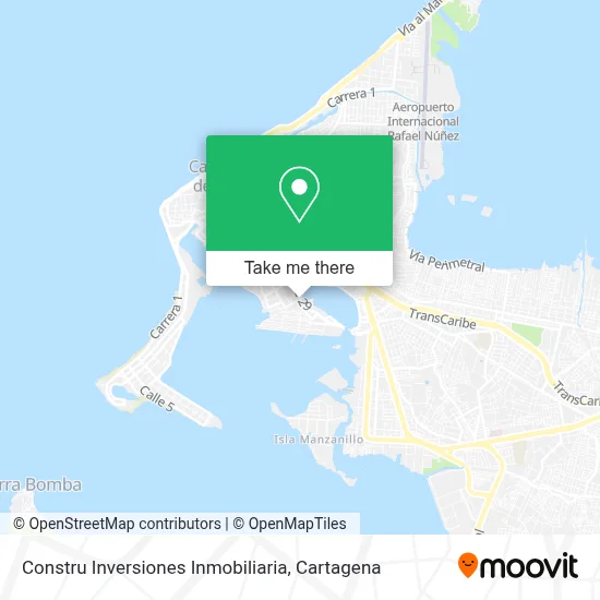 Constru Inversiones Inmobiliaria map