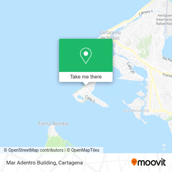 Mar Adentro Building map