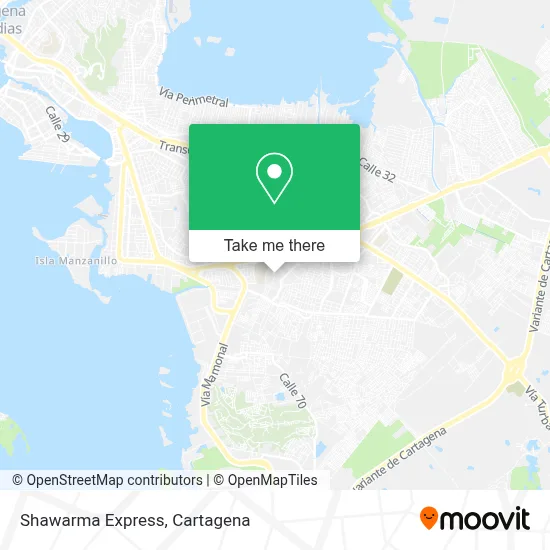 Shawarma Express map