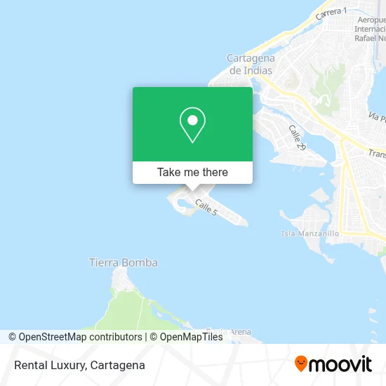 Rental Luxury map