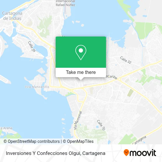 Inversiones Y Confecciones Olgui map