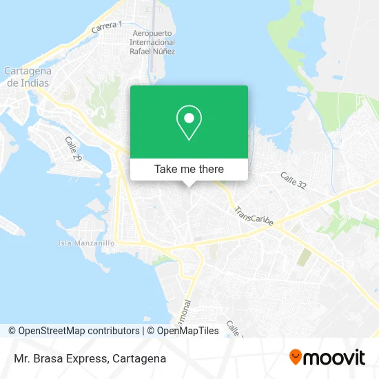 Mr. Brasa Express map