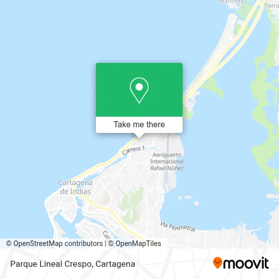 Parque Lineal Crespo map