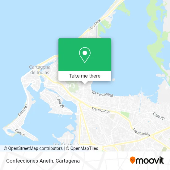 Confecciones Aneth map