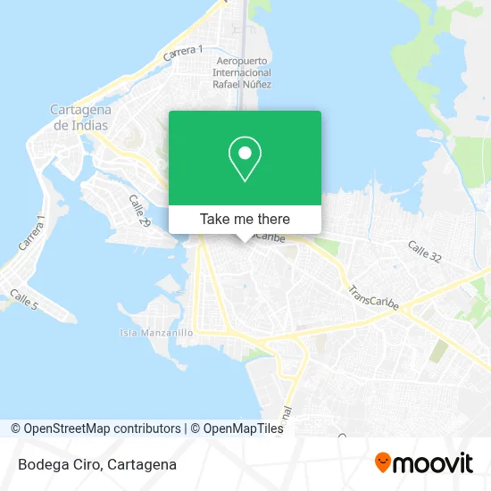 Bodega Ciro map