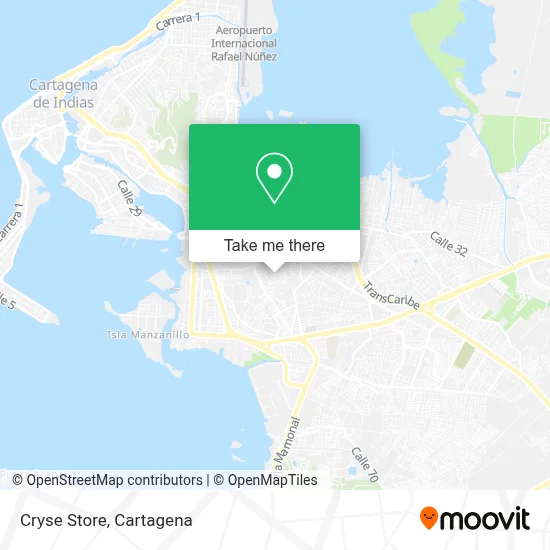 Cryse Store map