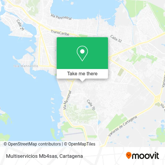 Multiservicios Mb4sas map