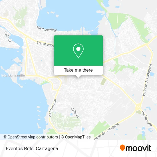 Eventos Rets map