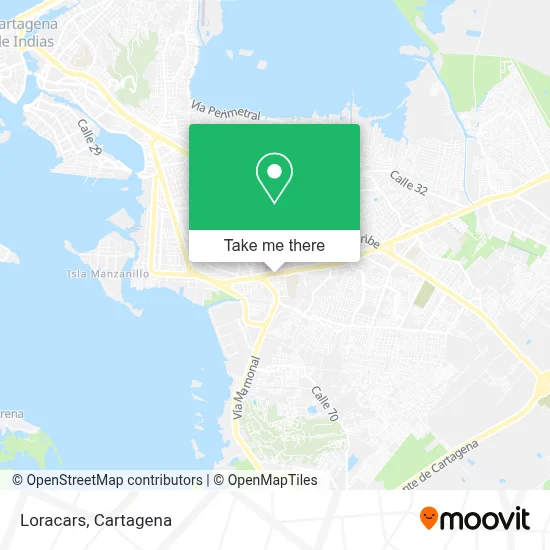 Loracars map