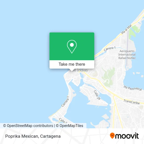 Poprika Mexican map