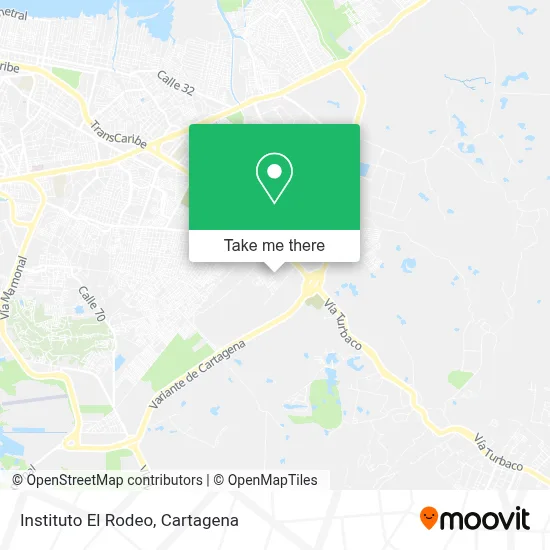 Instituto El Rodeo map