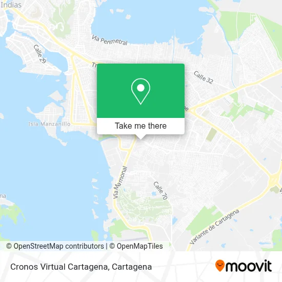 Cronos Virtual Cartagena map