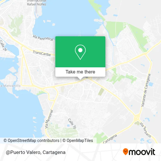 @Puerto Valero map