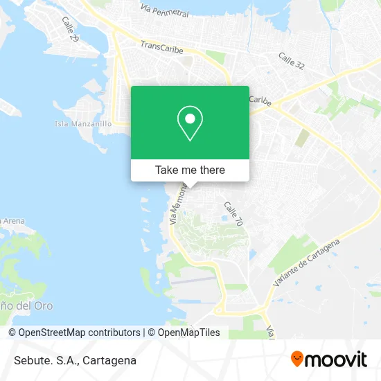 Sebute. S.A. map