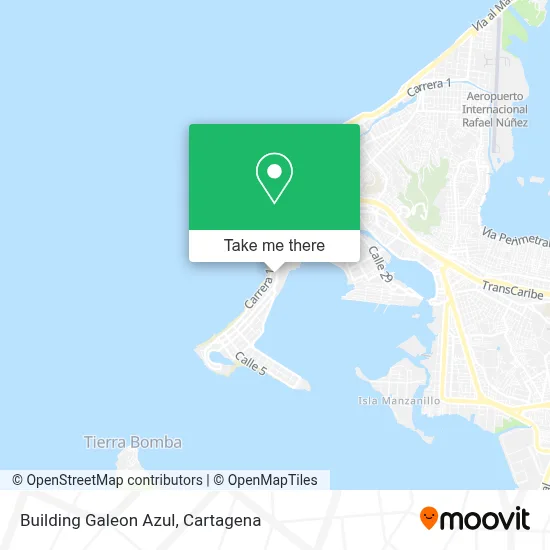 Building Galeon Azul map