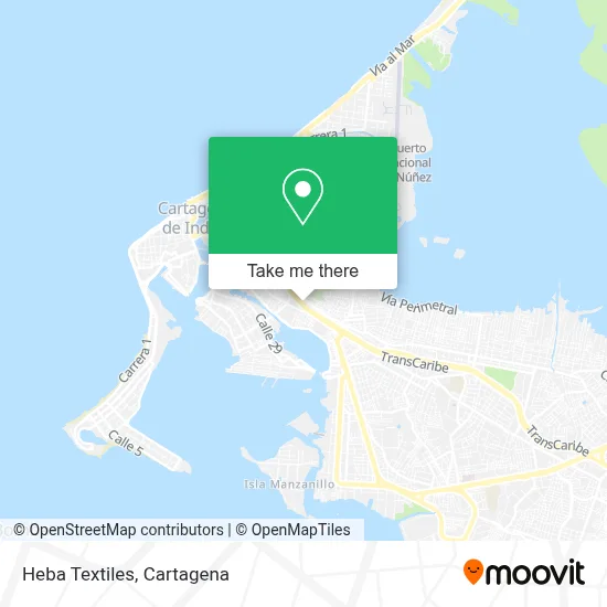 Heba Textiles map