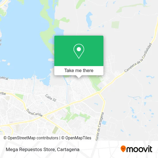 Mega Repuestos Store map