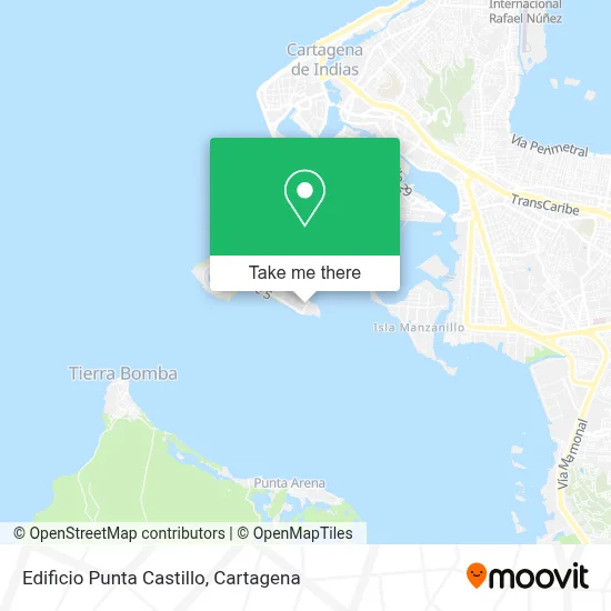 Edificio Punta Castillo map