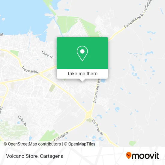 Volcano Store map