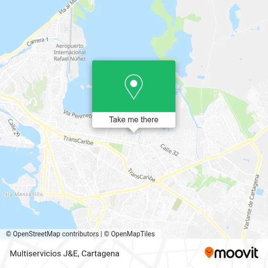 Multiservicios J&E map