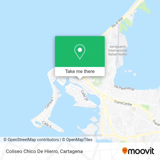 Coliseo Chico De Hierro map
