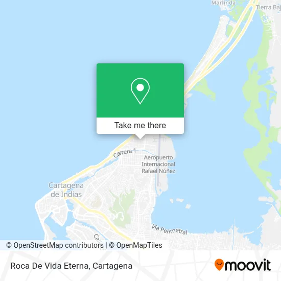 Roca De Vida Eterna map