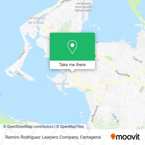 Ramiro Rodriguez Lawyers Company map