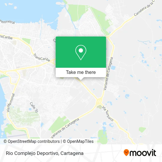 Rio Complejo Deportivo map