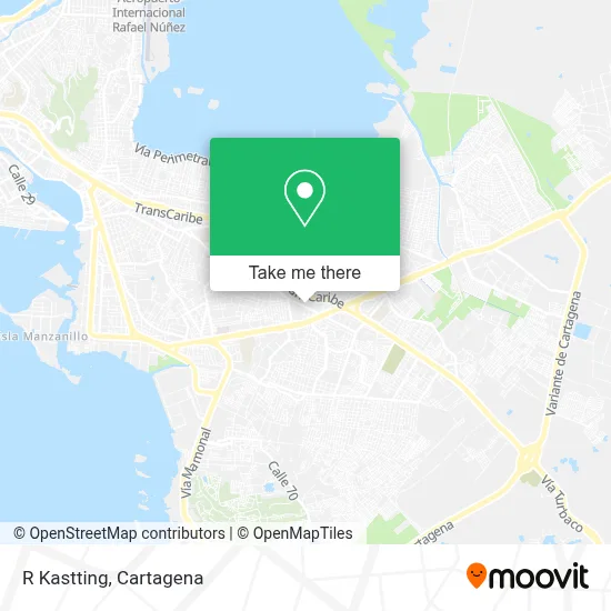 R Kastting map