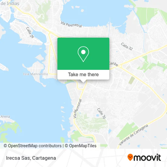 Irecsa Sas map