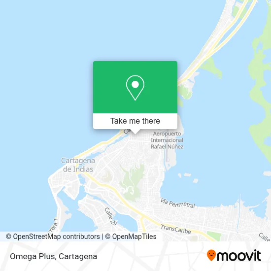Omega Plus map