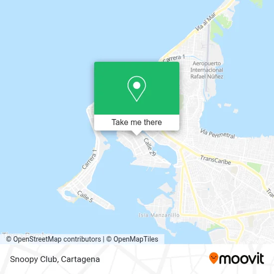 Snoopy Club map