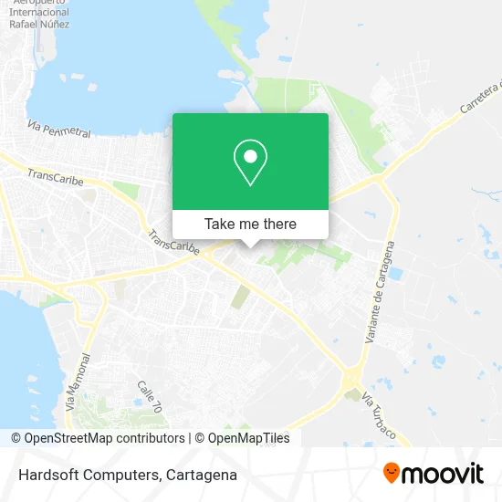 Hardsoft Computers map