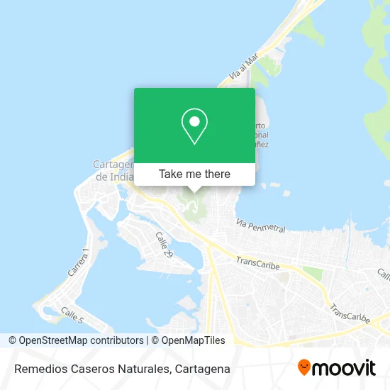 Remedios Caseros Naturales map