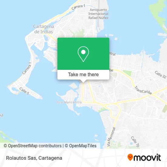 Rolautos Sas map