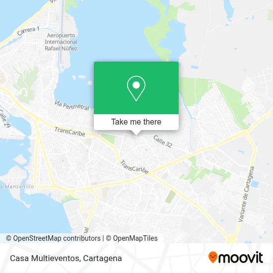Casa Multieventos map