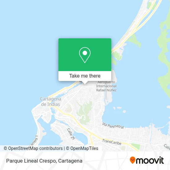 Parque Lineal Crespo map