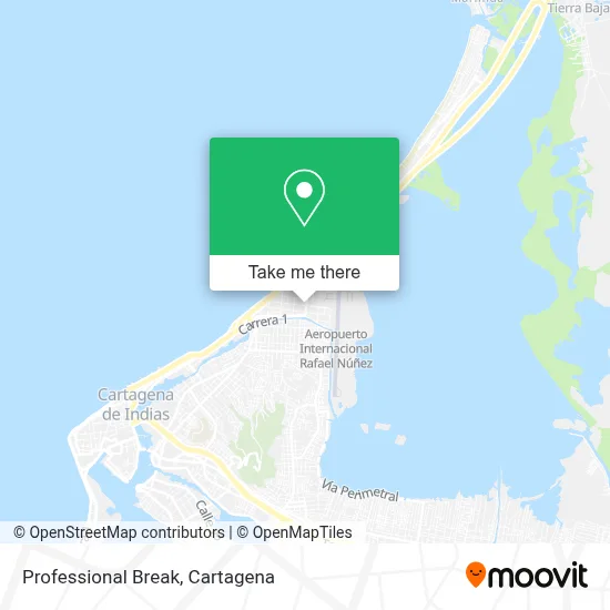 Professional Break map