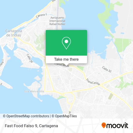 Fast Food Falso 9 map