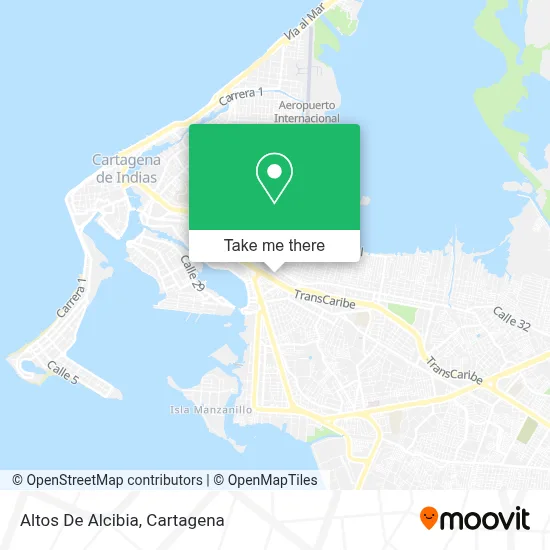 Altos De Alcibia map