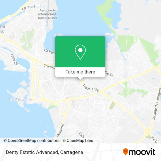 Denty Estetic Advanced map