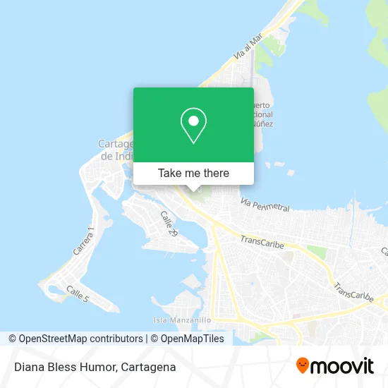 Diana Bless Humor map