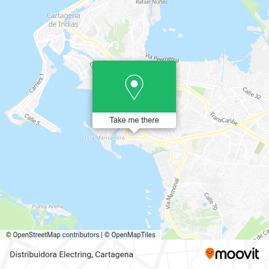 Distribuidora Electring map
