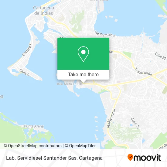 Lab. Servidiesel Santander Sas map