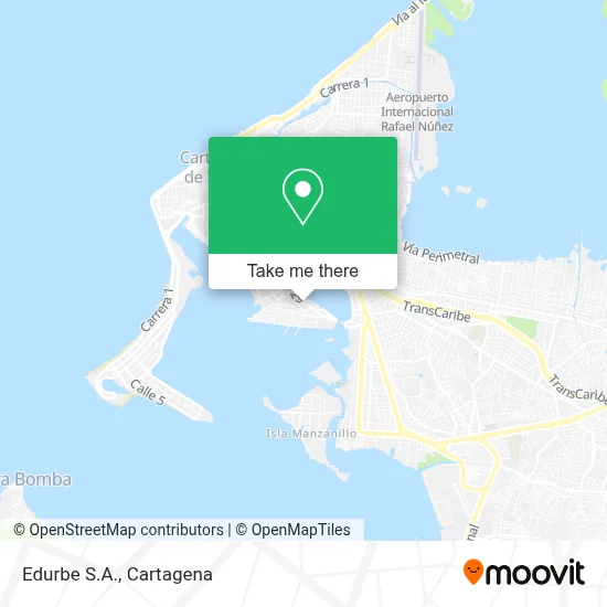 Edurbe S.A. map