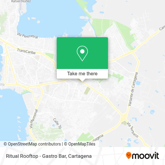 Ritual Rooftop - Gastro Bar map