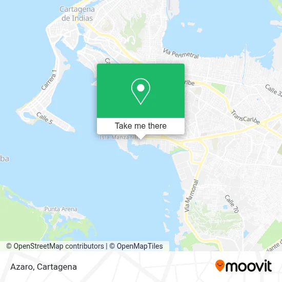Azaro map