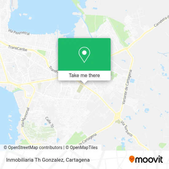 Inmobiliaria Th Gonzalez map