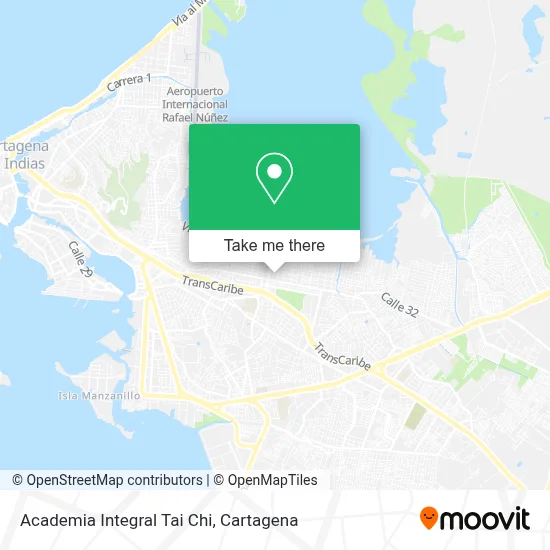 Academia Integral Tai Chi map
