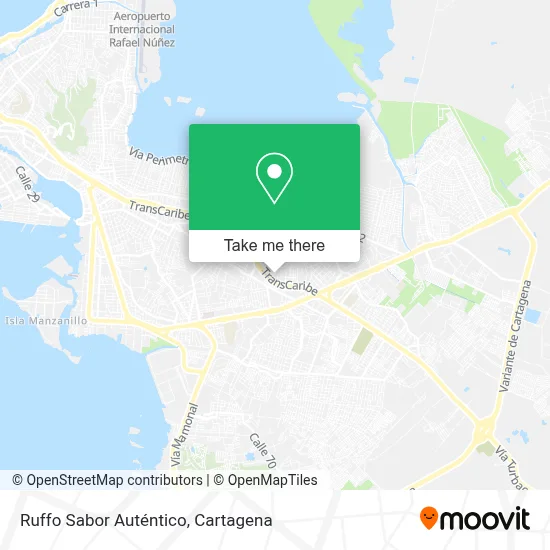 Ruffo Sabor Auténtico map